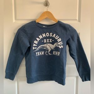 H&M Dinosaur Boys Sweat top - Size 6-8